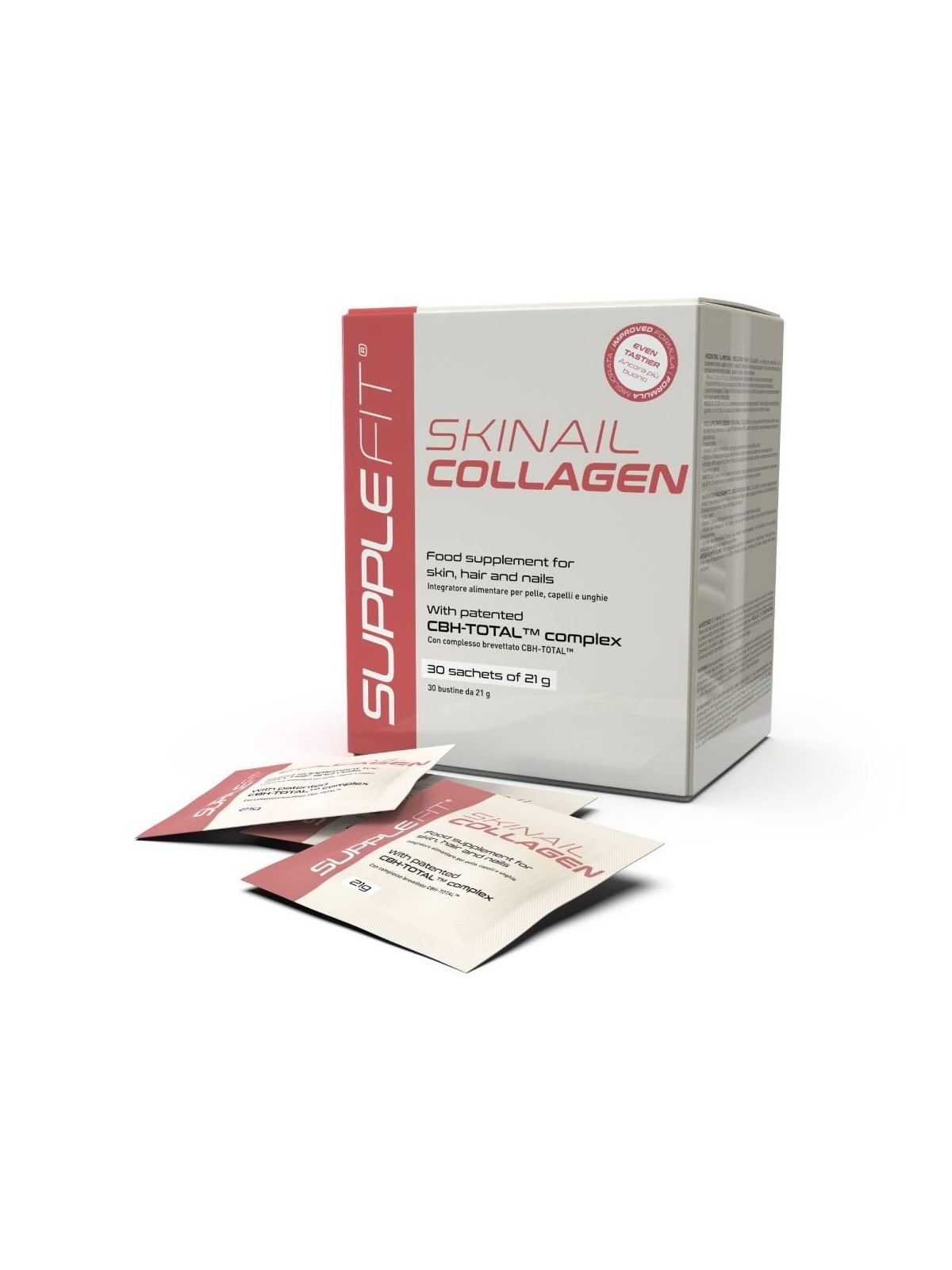 SKINAIL COLLAGEN - Integratore alimentare per pelle, capelli e unghie 30 x 21 g