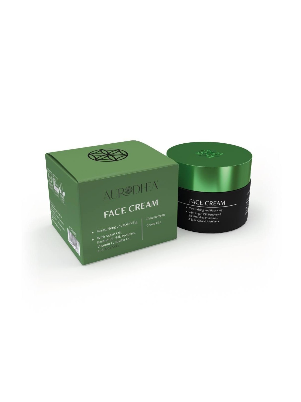 Crema viso Aloe Vera 50 ml