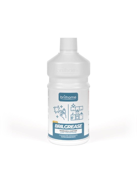 BRILGREASE - Ultra-geconcentreerde ontvetter en desinfectiemiddel 750 ml
