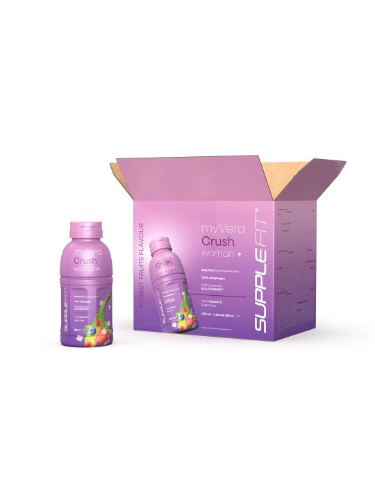 WOMAN + MyVera Crush - Food supplement in single-dose bottles 285 ml