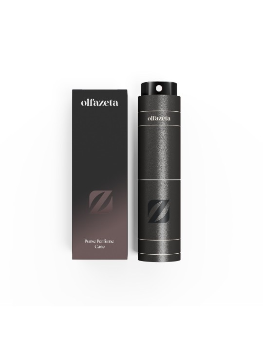 Cover per profumo tascabile Olfazeta Timeless Nero