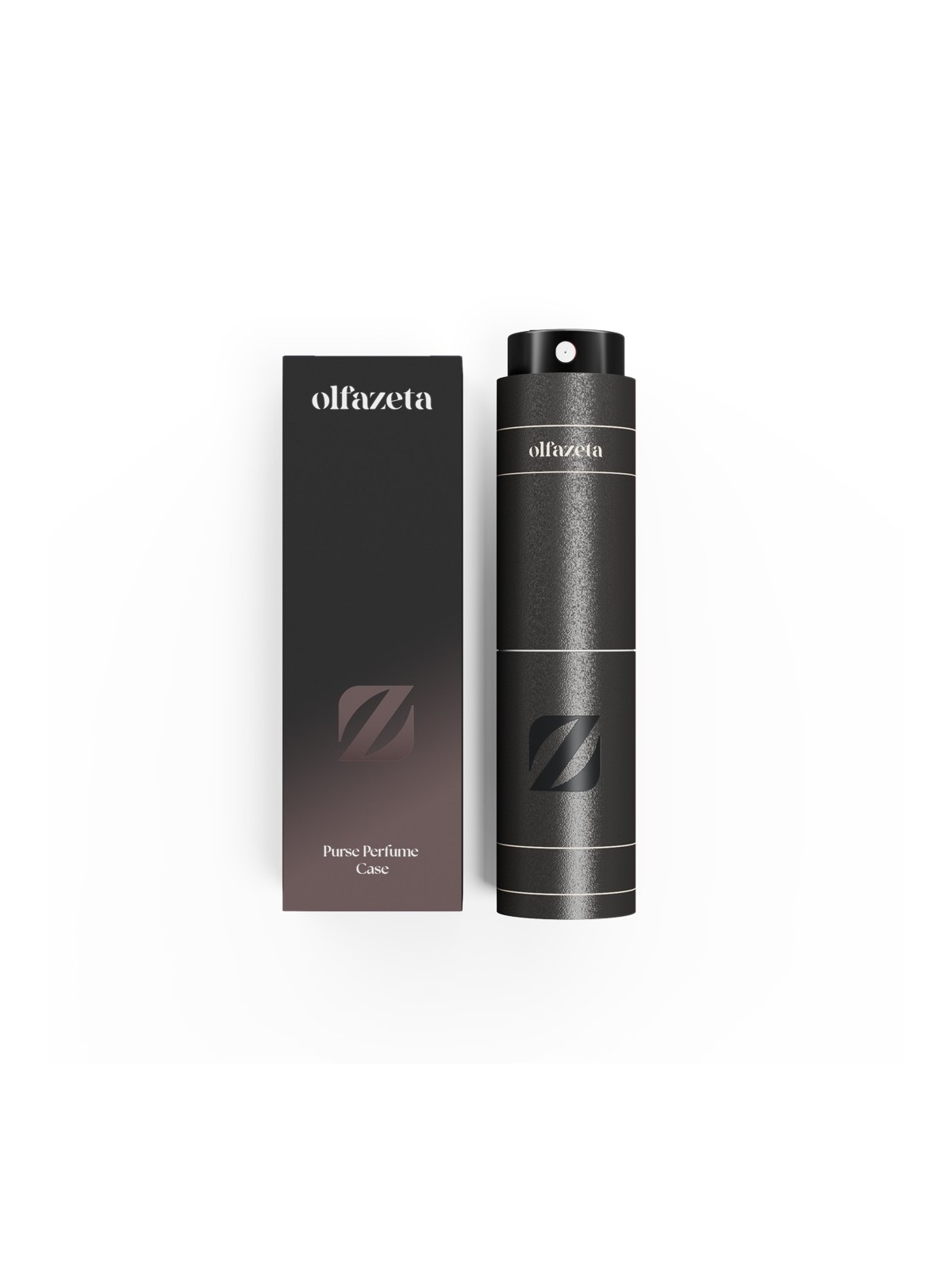 Cover per profumo tascabile Olfazeta Timeless Nero