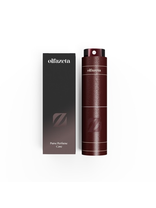 Cover per profumo tascabile Olfazeta Timeless Bordeaux