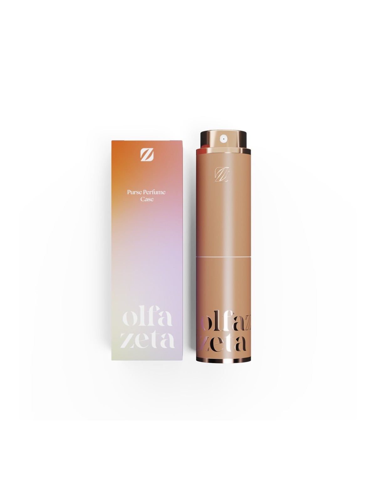 Etui parfum de poche Olfazeta Modern orange