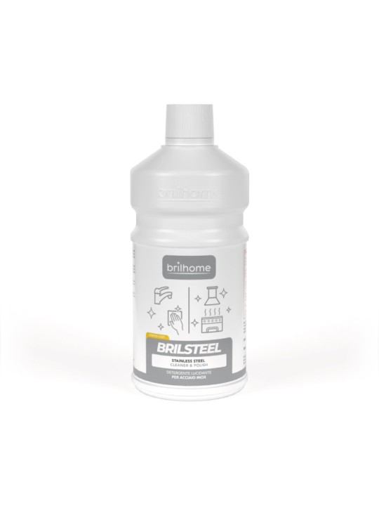 BRILSTEEL - Detergente lucidante acciaio inox 750 ml