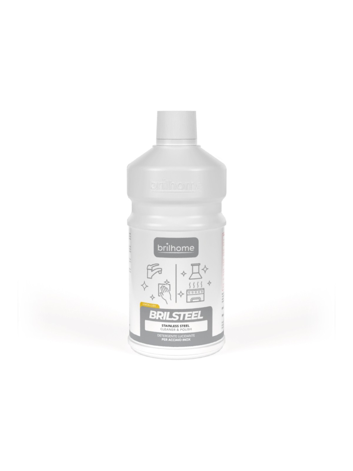 BRILSTEEL - Detergente lucidante acciaio inox 750 ml