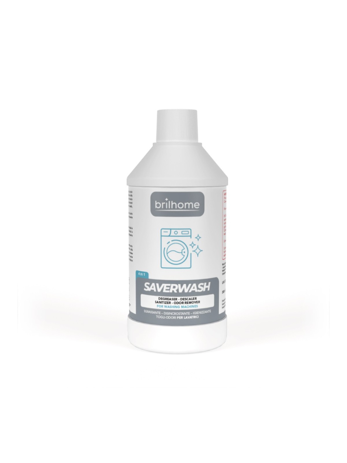 SAVERWASH - Detergente per la manutenzione della lavatrice 300 ml