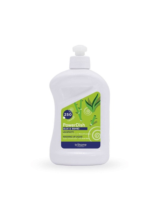 POWERDISH Aloe e Bambù -  Detergente para a lavagemdas mãos para pratos e louça 500 ml