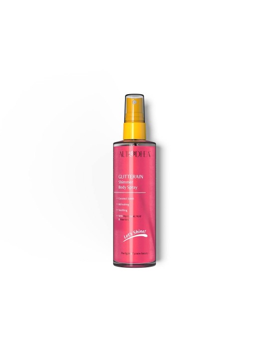 Glitterain - Pink shimmer body Spray 150 ml