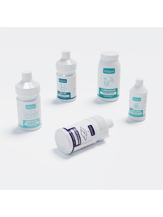 Brilhome Set - Glänzendes Badezimmer